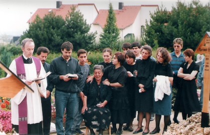 Beerdigung eines armenischen Flchtlings